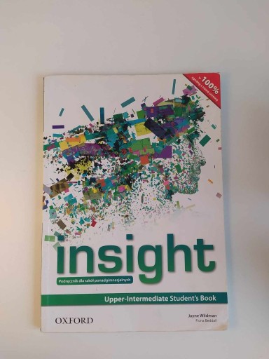 Zdjęcie oferty: Insight OXFORD Upper-Intermediate Student's Book