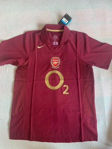 Zdjęcie oferty: Koszulka Arsenal retro replika 2005/06 roz. M