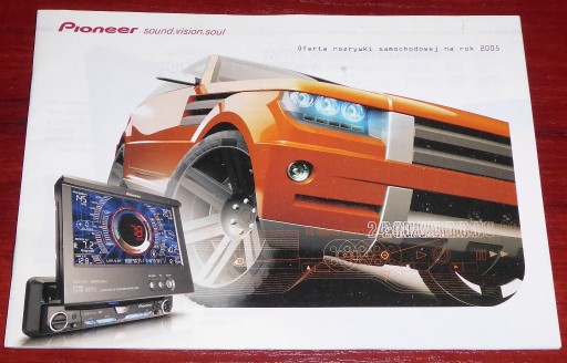 Zdjęcie oferty: KATALOG SAMOCHODOWY sprzęt PIONEER 2005 r.