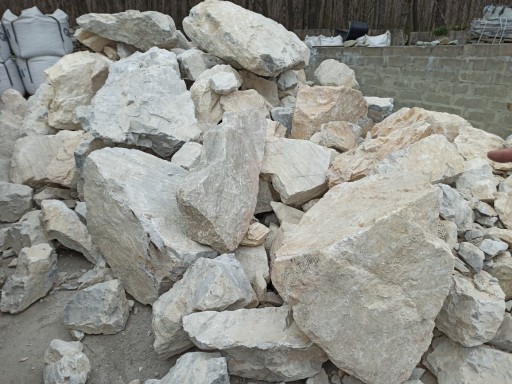 Zdjęcie oferty: Kamień Biały Kremowy głaz jasny skała Oświęcim