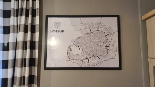 Zdjęcie oferty: MAPA NOVIGRAD - B2 - WIEDŹMIN MAPA Z RAMĄ