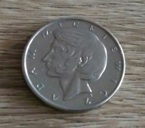 Zdjęcie oferty: Stara moneta Polska 10 zł 1975 Adam Mickiewicz 