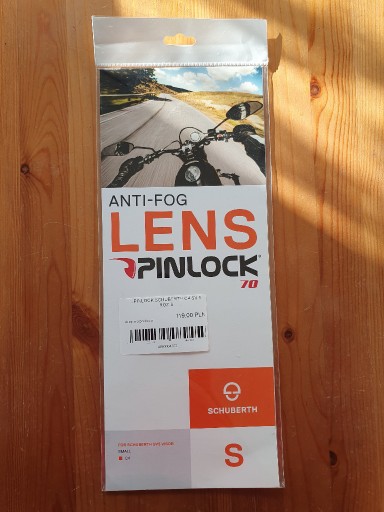 Zdjęcie oferty: Pinlock 70, Schuberth C4 (także Pro i Carbon), SV5, nowy, oryginalny