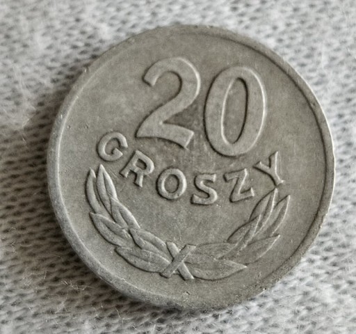 Zdjęcie oferty: Moneta 20groszy z roku 1971