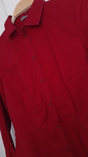 Zdjęcie oferty: Montego koszula bordowa bawełniana S M 36 38 