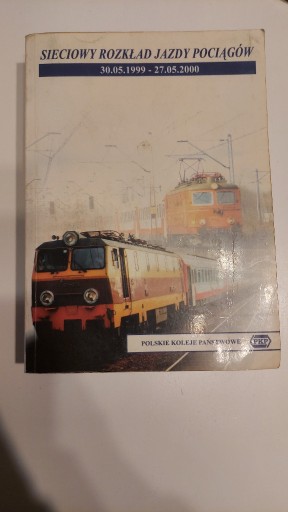 Zdjęcie oferty: Sieciowy Rozkład Jazdy Pociągów PKP 1999/2000