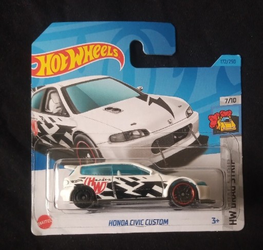 Zdjęcie oferty: Hot Wheels - HONDA CIVIC CUSTOM - 172/250