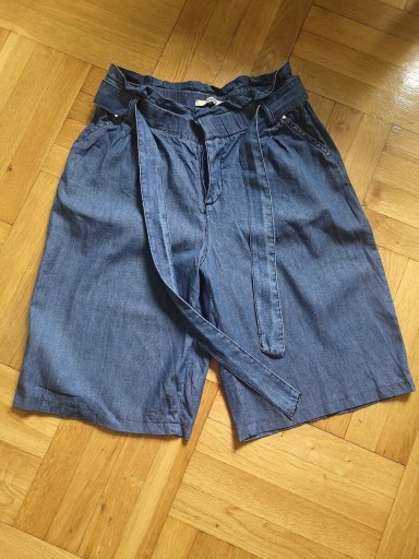 Zdjęcie oferty: Sinsay spodenki szerokie jeans bermudy S 36 24hm