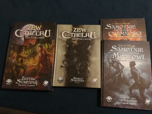 Zdjęcie oferty: Zew cthulhu zestaw startowy księga 