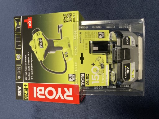 Zdjęcie oferty: Pompka kompresor nowy Ryobi R18PI-0 18v 5ah