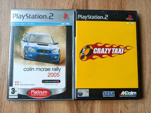 Zdjęcie oferty: Colin McRae rally 2005 i Crazy Taxi na PS2