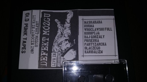 Zdjęcie oferty: Defekt muzgó live jarocin kaseta punk