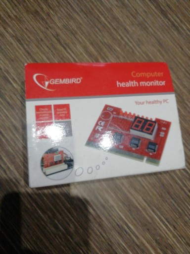 Zdjęcie oferty: Gembird Computer Health Monitor PCI