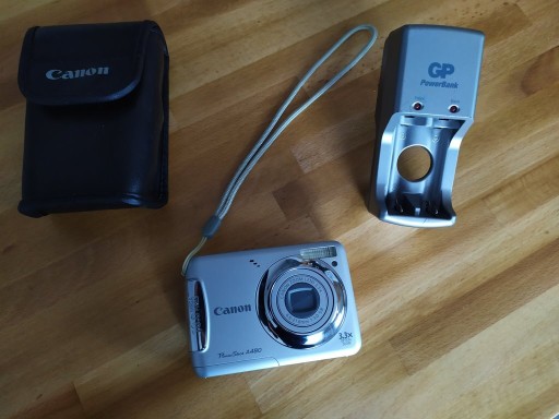 Zdjęcie oferty: Aparat fotograficzny Canon PowerShot A480 