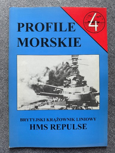 Zdjęcie oferty: HMS REPULSE "Profile Morskie" 