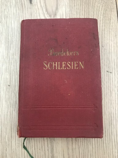 Zdjęcie oferty: Karl Baedeker Schlesien 1938 przewodnik Breslau