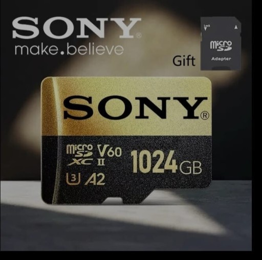 Zdjęcie oferty: Karta pamięci Sony MicroSD + adapter 1024GB