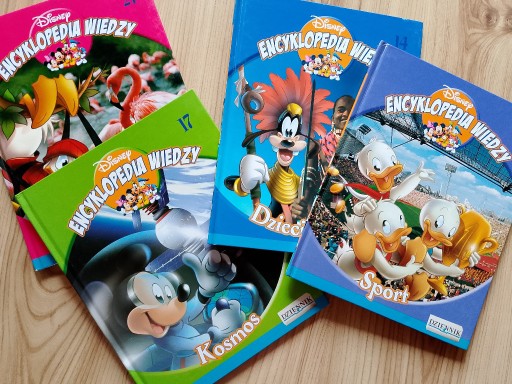Zdjęcie oferty: Disney Encyklopedia wiedzy zestaw