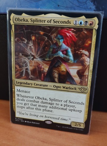 Zdjęcie oferty: MTG: Obeka, Splitter of Seconds [OTJ]