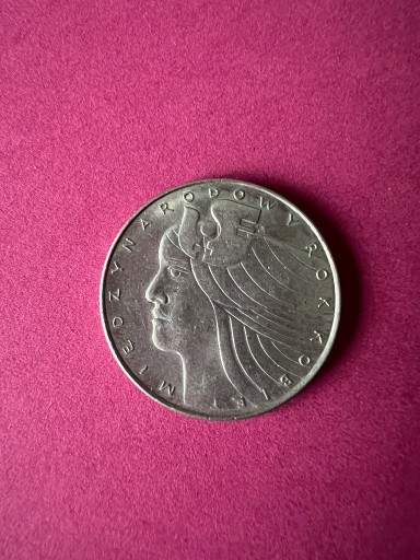 Zdjęcie oferty: Moneta 20 zł, 1975, Międzynarodowy Rok Kobiet