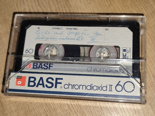 Zdjęcie oferty: Kaseta BASF Chromdioxid II - 60 minut