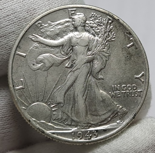 Zdjęcie oferty: USA 1/2 DOLARA 1943