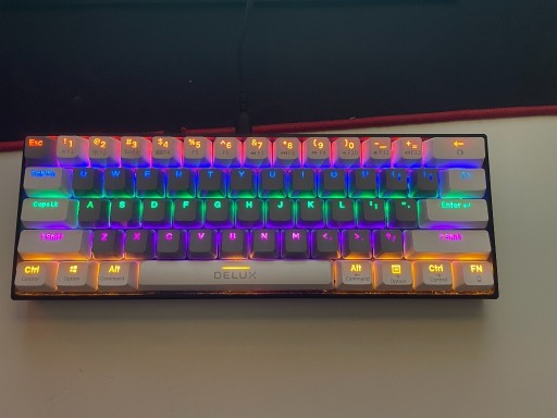 Zdjęcie oferty: Klawiatura DELUX KM33 RGB BT 