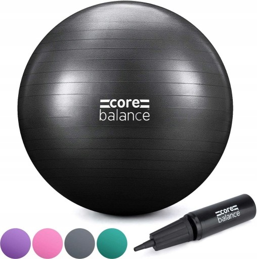 Zdjęcie oferty: Nadmuchiwana piłka Fitness Core Balance 85 pompka