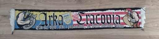 Zdjęcie oferty: Szal Arka Gdynia Cracovia Lech Poznań 