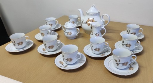 Zdjęcie oferty: Serwis kawowy porcelanowy * porcelana Bogucice.