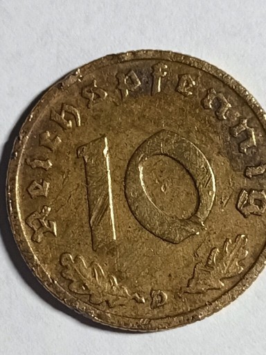 Zdjęcie oferty: Moneta 10 pfening III Rzeszy