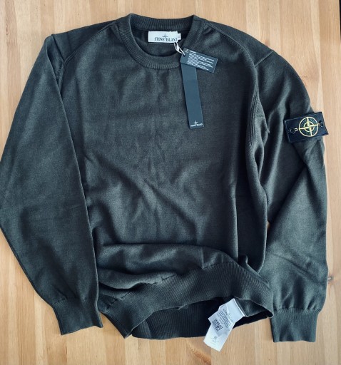 Zdjęcie oferty: Stone Island patch logo bluza sweter switshot haki