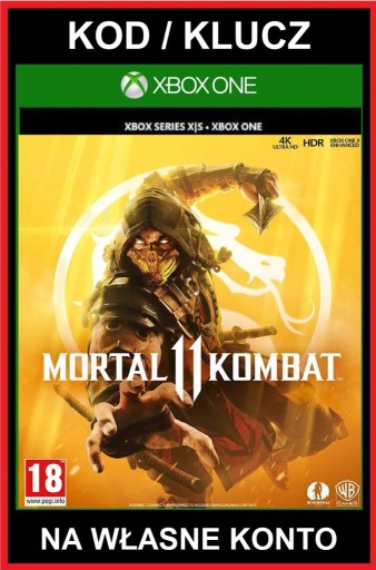 Zdjęcie oferty: Mortal Kombat 11 XBOX ONE , S , X