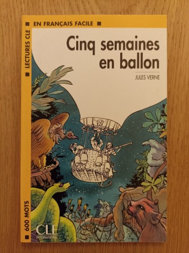 Zdjęcie oferty: Jules Verne - "Cinq semaines en ballon"