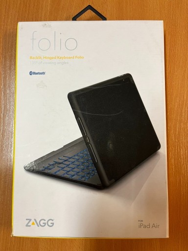 Zdjęcie oferty: NOWE Etui z klawiaturą ZAGG Folio iPad Air