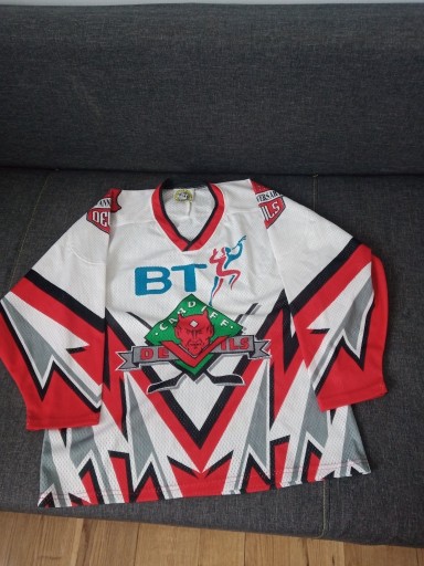 Zdjęcie oferty: Koszulka Hokejowa Cardiff Devils Jersey roz L 