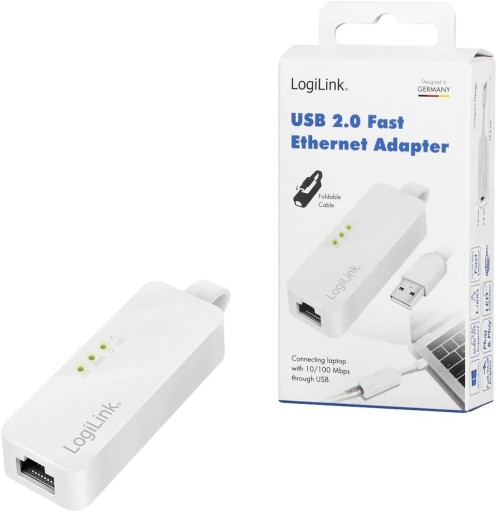 Zdjęcie oferty: LogiLink USB 2.0 Fast Ethernet Adapter