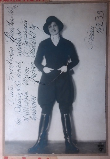 Zdjęcie oferty: 1933 JADWIGA SMOSARSKA AUTOGRAF ZDJĘCIE DORYS