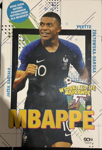 Zdjęcie oferty: Książka o piłkarzu Kylian Mbappé