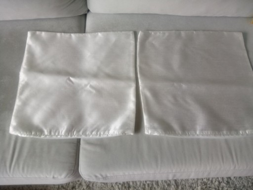 Zdjęcie oferty: Poszewki na poduszki w kolorze białym
