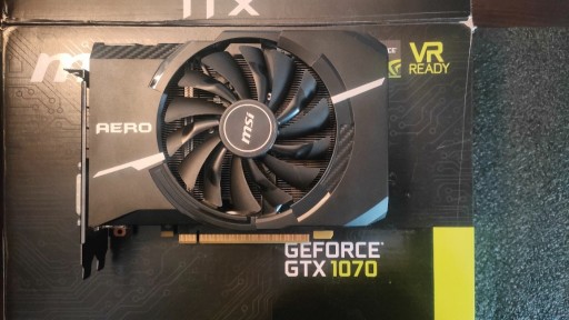 Zdjęcie oferty: MSI GeForce GTX 1070 Aero ITX OC 8GB