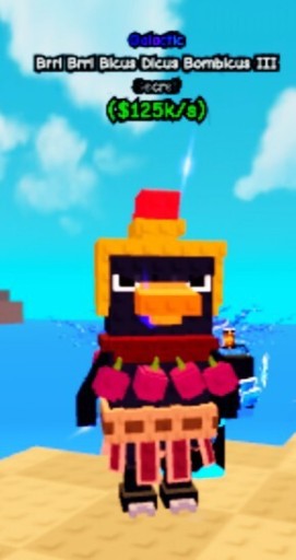 Zdjęcie oferty: Brr Brr Bicus Dicus Bombicus | Galactic tier 3| Plants vs Brainrots Roblox