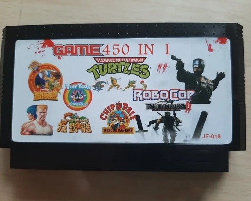 Zdjęcie oferty: Gra Pegasus Kartridż 450 in 1 Scalak GRY BEZ POWTÓREK Same Klasyki NES NOWA