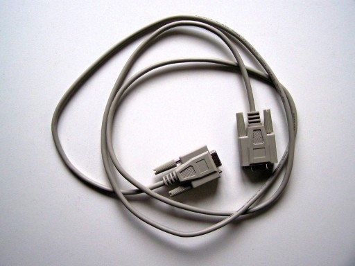 Zdjęcie oferty: Kabel szeregowy DB9 RS232 COM F-F 3m