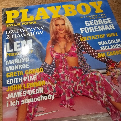 Zdjęcie oferty: Playboy 7 (32) lipiec 1995 - Angelika Frakowska
