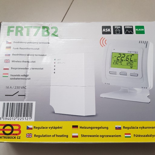 Zdjęcie oferty: Bezprzewodowy termostat FRT7B2 ELEKTROBOCK