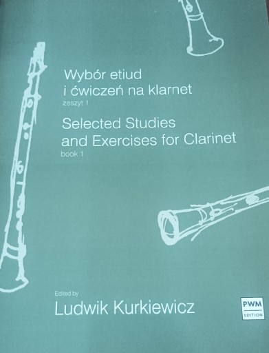 Zdjęcie oferty: Wybór etiud i ćwiczeń na klarnet 