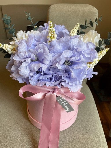 Zdjęcie oferty: Flower Box * Sztuczne Kwiaty w Pudełku * Prezent