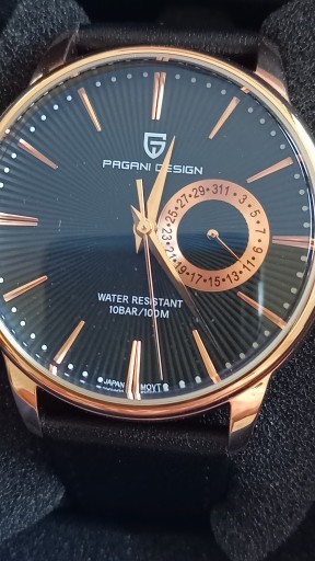 Zdjęcie oferty: Zegarek męski PAGANI DESIGN PD1654 Rose Gold Black