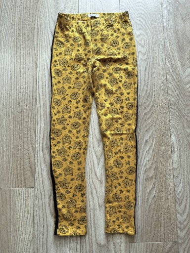 Zdjęcie oferty: Sinsay_legginsy tregginsy_lampasy sowy 140